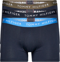 Tommy Hilfiger 3-Pack Trunks Waistband Logo Navy