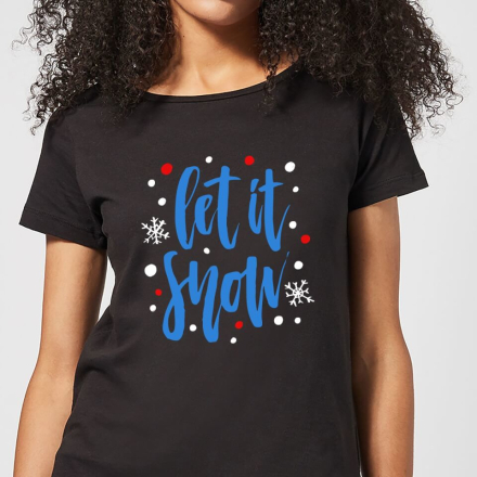 Let it Snow Women's T-Shirt - Black - 5XL