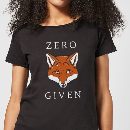 Zero Fox Given Women's T-Shirt - Black - 3XL