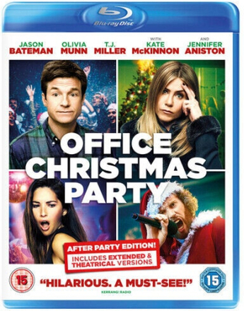 Office Christmas Party DVD (2017) Jennifer Aniston, Gordon (DIR) cert 15