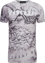 Warcraft Men's Map T-Shirt - White - S