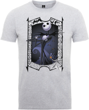 Disney The Nightmare Before Christmas Jack Skellington Zero Pose Grey T-Shirt - S