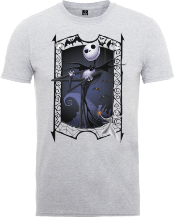 Disney The Nightmare Before Christmas Jack Skellington Zero Pose Grey T-Shirt - M