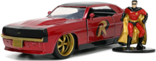 Dc Comics Robin Med 1969 Chevy Camaro 1:32 Toys Toy Cars & Vehicles Toy Cars Burgunder Jada Toys*Betinget Tilbud