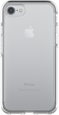 Otterbox Symmetry Robust deksel for iPhone 6, 6s, 7, 8, SE Gjennomsiktig