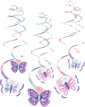 Swirls Fjärilar - 6-pack