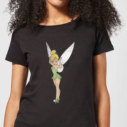 Disney Tinker Bell Classic Damen T-Shirt - Schwarz - XXL