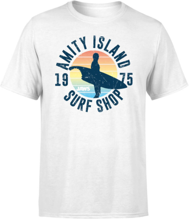 Der Weiße Hai Amity Surf Shop T-Shirt - Weiß - M