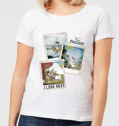 Disney Frozen Olaf Polaroid Women's T-Shirt - White - L - White