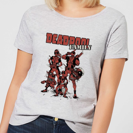 Marvel Deadpool Family Group Damen T-Shirt - Grau - XL