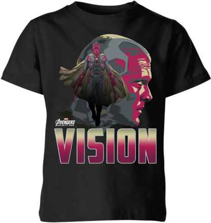 Avengers Vision Kids' T-Shirt - Black - 5-6 Years