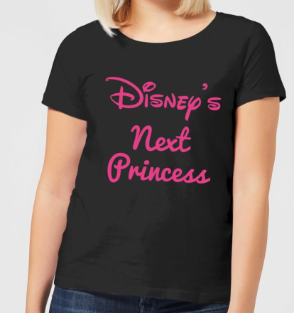 Disney Prinzessin Next Damen T-Shirt - Schwarz - XL