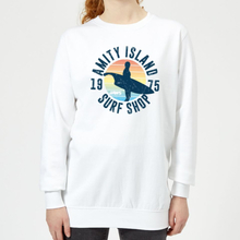 Jaws Amity Surf Shop Women's Sweatshirt - White - S - White