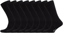 Socks 8-P Underwear Socks Regular Socks Svart TOPECO*Betinget Tilbud