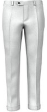 Pantaloni da uomo su misura, Lanificio Zignone, Grigio Autentico, Quattro Stagioni | Lanieri