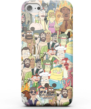 Rick and Morty Interdimentional TV Characters Phone Case for iPhone and Android - Samsung S6 Edge - Snap Case - Matte