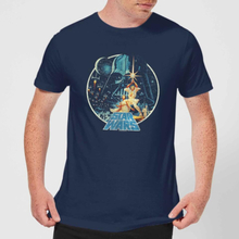 Star Wars Classic Vintage Victory Herren T-Shirt - Navy Blau - S