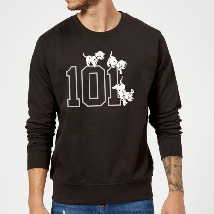 Disney 101 Dalmatians 101 Doggies Sweatshirt - Black - XL