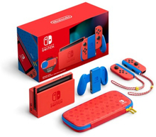 Nintendo Switch - Mario Red & Blue Edition 32gb Rød