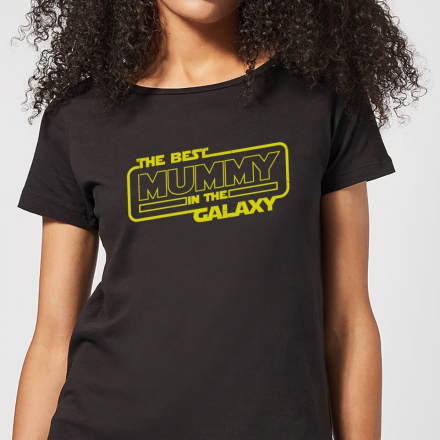 Best Mummy In The Galaxy Women's T-Shirt - Black - 3XL