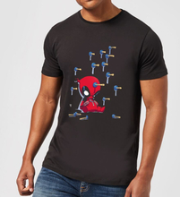 Marvel Deadpool Cartoon Knockout T-Shirt - Black - XS