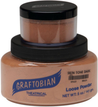 Pro Setting Powder - Skin Tone Dark - 20 gram Graftobian Fixeringspulver