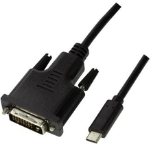 LogiLink: USB-C -> DVI 1080p 1,8m