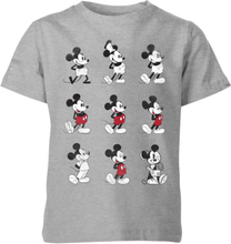 Disney Evolution Nine Poses Kids' T-Shirt - Grey - 5-6 Years
