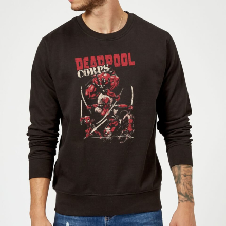Marvel Deadpool Family Corps Pullover - Schwarz - XL