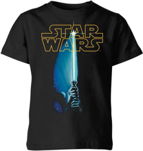 Star Wars Lightsaber Kids' T-Shirt - Black - 3-4 Years