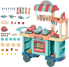 Cucina giocattolo per bambini 3-6 anni con 50 accessori inclusi cameretta