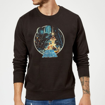 Star Wars Vintage Victory Sweatshirt - Black - M