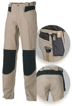 Pantalone da lavoro tecnico tasconi porta utensili ginocchiere edilizia DESERTO 54