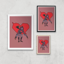 Sea Of Thieves Valentines Art Print Giclee Art Print - A3 - Black Frame