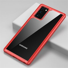 Hard Acrylic Back Plate + TPU Edge Phone Case for Samsung Galaxy Note20 4G/5G