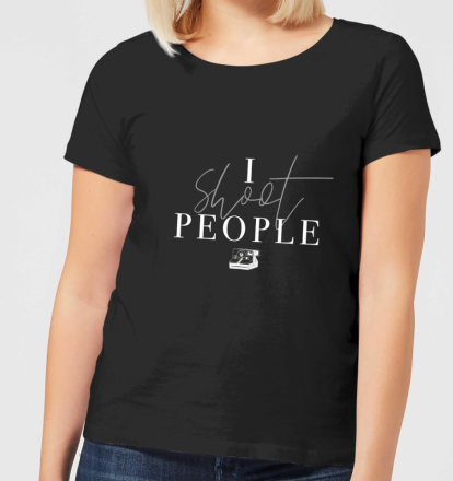 I Shoot People Women's T-Shirt - Black - 3XL