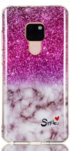 Huawei Mate 20 Hülle - Soft TPU Cover - Marble Serie - Smile