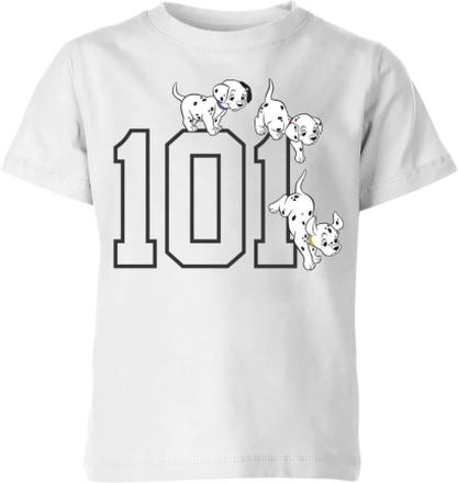 Disney 101 Dalmatians 101 Doggies Kids' T-Shirt - White - 7-8 Years - White
