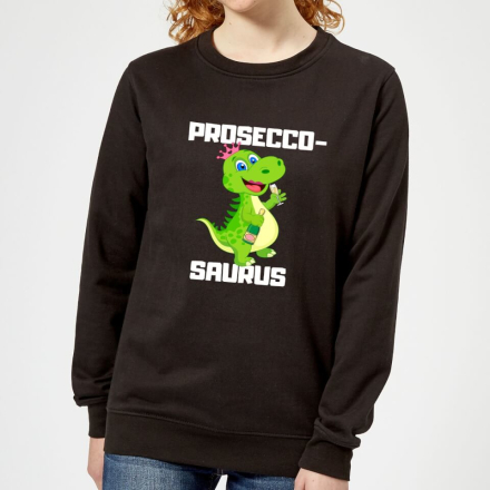 Be My Pretty Proseco-Saurus Women's Sweatshirt - Black - 5XL