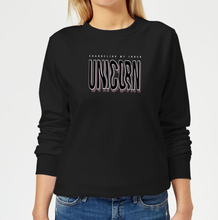 Channeling My Inner Unicorn Women's Sweatshirt - Black - 5XL - Black
