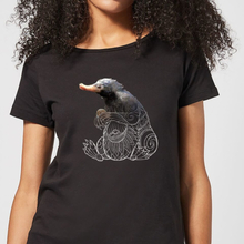 Fantastic Beasts Tribal Niffler Women's T-Shirt - Black - S
