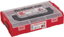 FISCHER FIXtainer Kit con viti e ganci per varie soluzioni di fissaggio