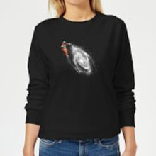 Florent Bodart Space Art Women's Sweatshirt - Black - 5XL - Black