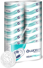 Imballo da 12 confezioni di Aquastream 1 carta igienica