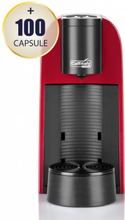 Promo Macchina da caffè Caffitaly System Maia S33 rossa con portacapsule girevole