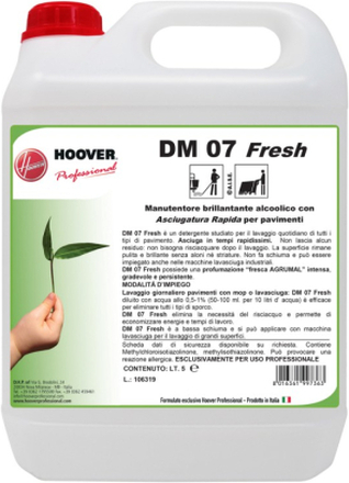 DM07 Detergente alcolico Fresh
