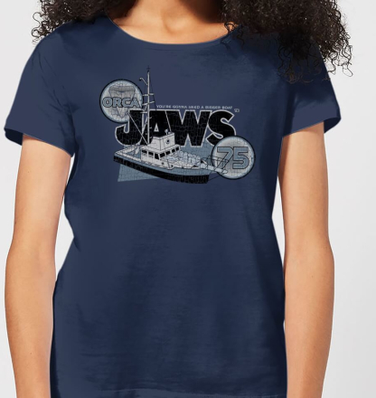 Jaws Orca 75 Women's T-Shirt - Navy - XL