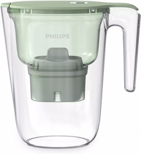 Caraffa filtrante Philips da 2,6 litri con timer verde