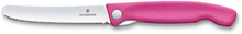 Coltello pieghevole seghettato rosa - Victorinox Swissclassic