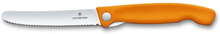 Coltello pieghevole seghettato arancione - Victorinox Swissclassic
